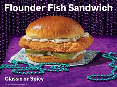 Popeyes classic flounder fish sandwich. Things To Know About Popeyes classic flounder fish sandwich. 